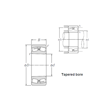 23984K NTN Spherical Roller Bearings