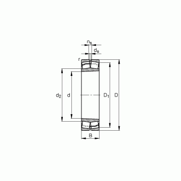 22308-E1-K-T41A FAG Spherical Roller Bearings