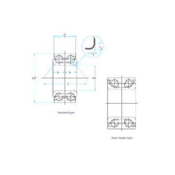 805949 FAG Angular Contact Ball Bearings