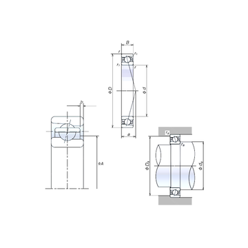 60BNR10X NSK Angular Contact Ball Bearings